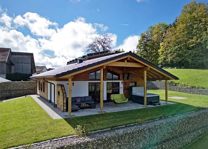 샬레 Luxus-chalet Muehlberg Eppenschlag